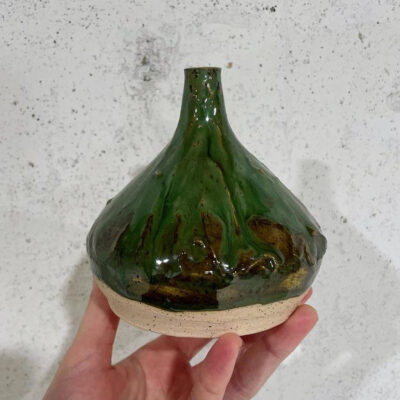Small Green Bud Vase